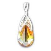 Swarovski Crystal Terrenium Faceted Drop
