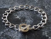 Silver Plated Charm Bracelet